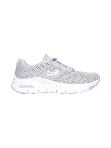 Pantofi Skechers gri