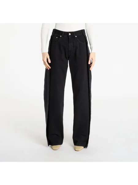 Spodnie Mm6 z 5 kieszeniami czarne