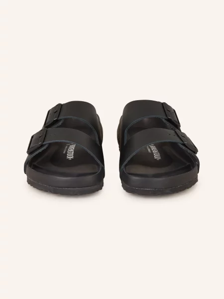 Kožené pantofle Birkenstock černé