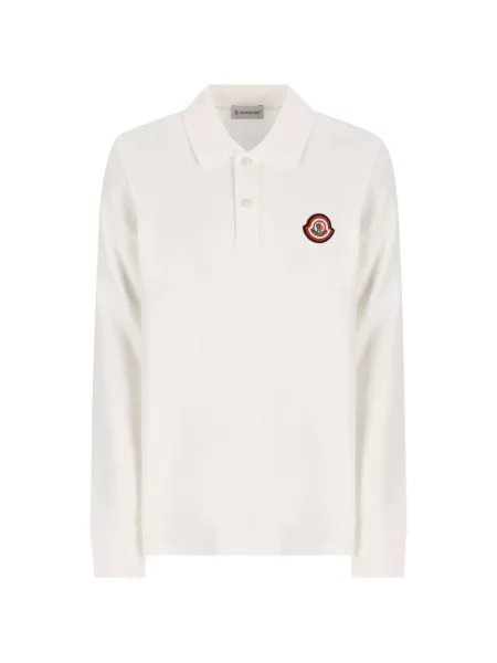 Polo Moncler Enfant λευκό
