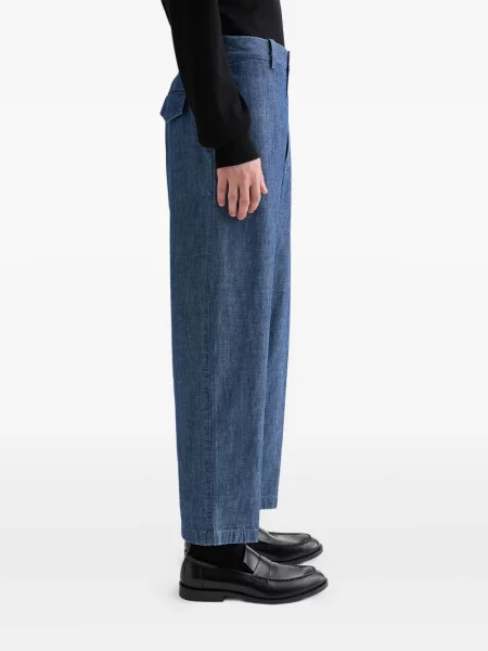 Pantaloni Jil Sander albastru