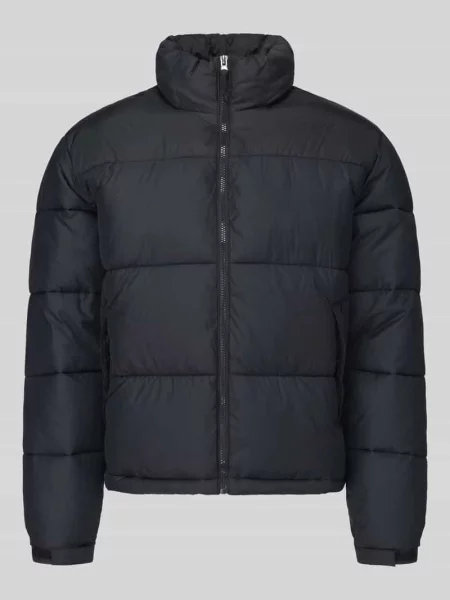Kurtka pikowana z wysoką stójką model ONSMAVERICK' Only & Sons czarna