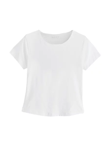 Next Tricou alb