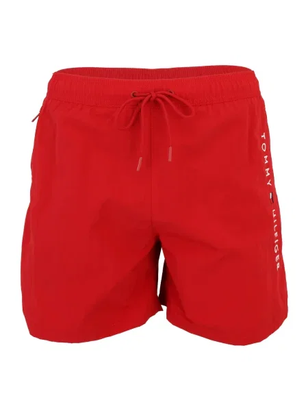 Tommy Hilfiger Underwear Șorturi de baie bleumarin / cireș / alb roșu