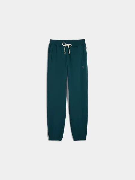 Штани спортивні PUMA Mmq Sweatpants комбінований верх зелений