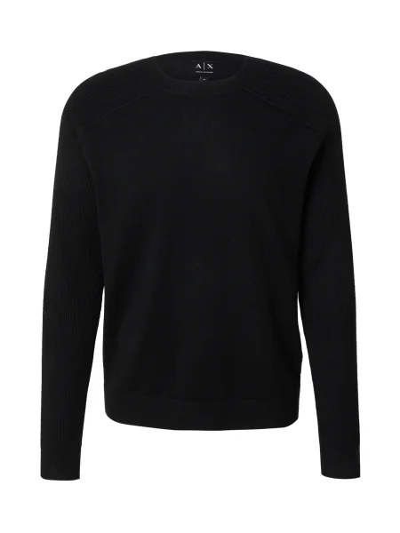 ARMANI EXCHANGE Pulover negru