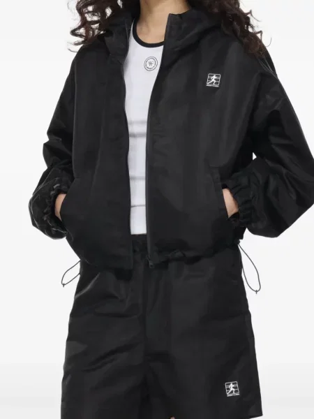 Geacă de vânt Sporty & Rich alergare negru