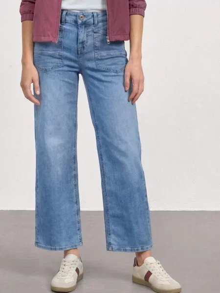 STREET ONE Džínsy Emee denim modrá