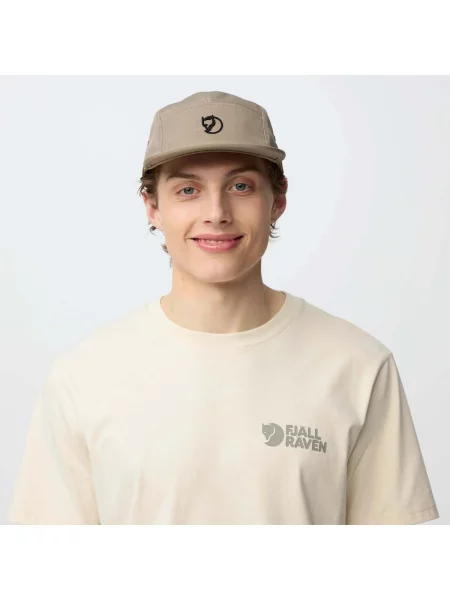 Semišová šiltovka Fjallraven bez podpätku hnedá