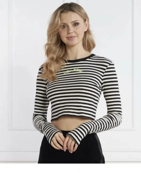 MAX&Co. Bluză | Cropped Fit negru