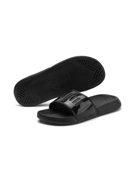 Puma Klapki Popcat Patent czarne