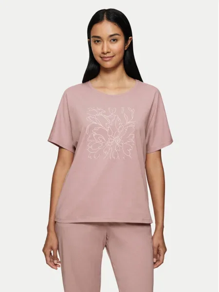 Triumph Cămașă pijama Mix & Match roz