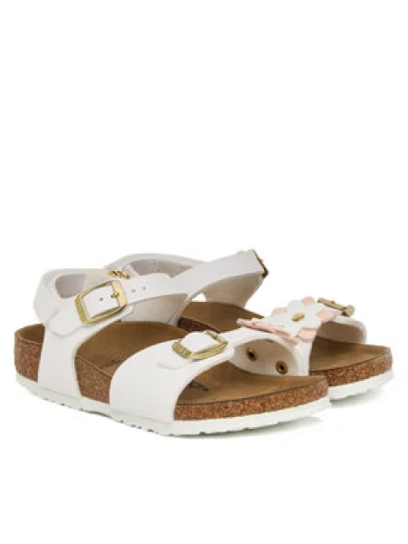 Birkenstock Szandál Rio Flowers As Kids S fehér
