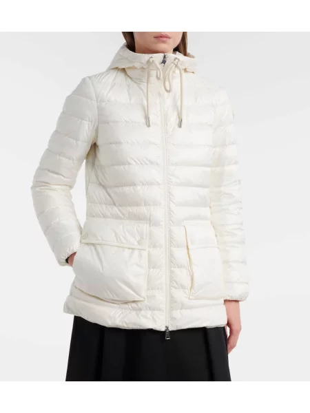 Geacă cu puf Moncler alb