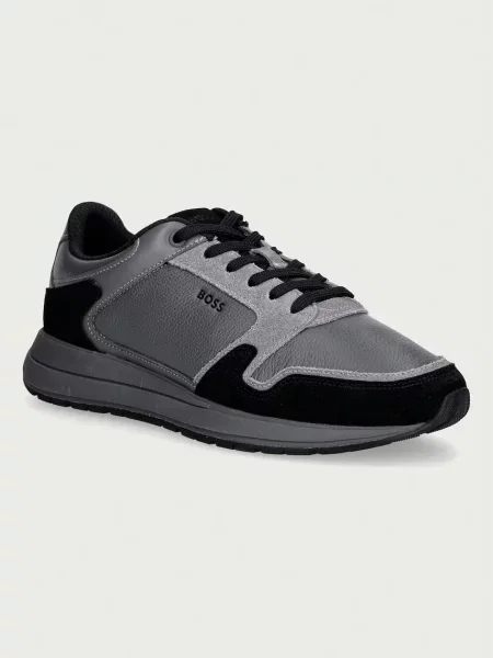 BOSS Vinston sneakers pentru bărbați din piele negru