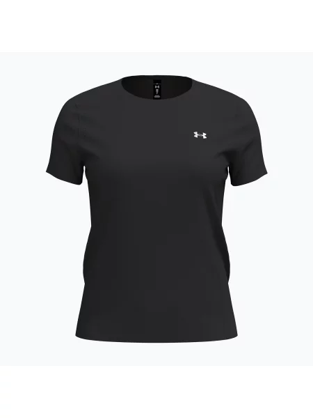 Tricou de antrenament pentru femei Under Armour Vanish Elite SS ultimate black/metallic silver negru