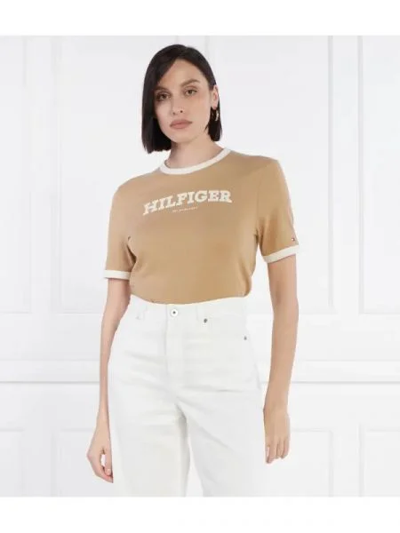 Tommy Hilfiger Póló MONOTYPE FLOCK