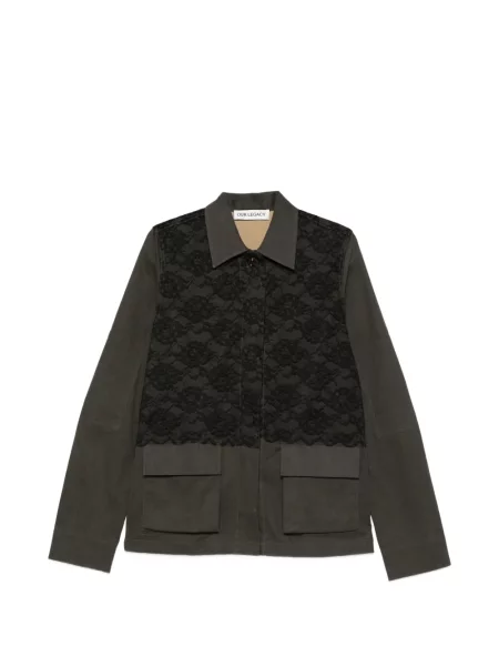 Marynarka Our Legacy koronkowa szara