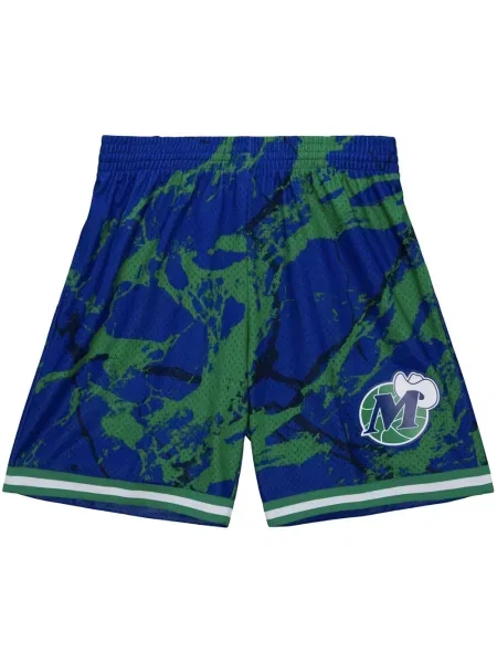 Pantaloni scurți Mitchell & Ness albastru