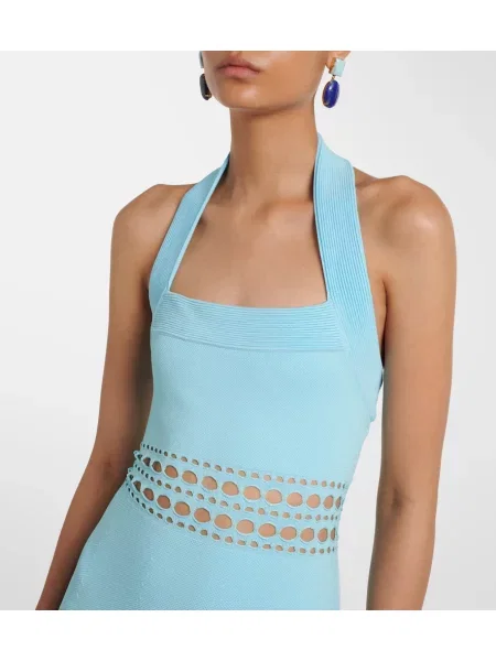 Rochie midi Simkhai tricotate albastru