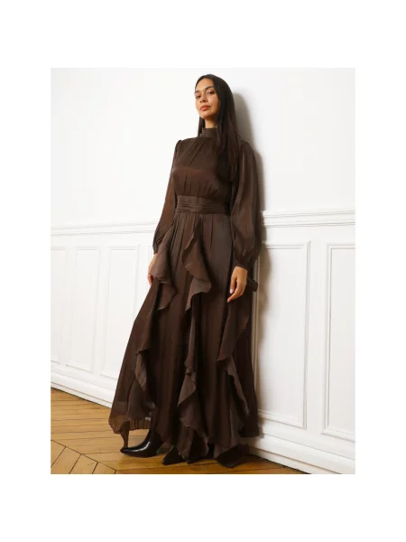 Rochie La Modeuse maro