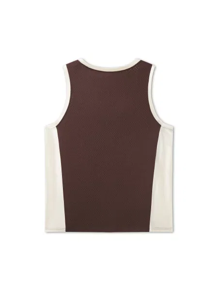 Top Airtex deschis / maro bej