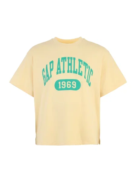 GAP Tricou ATHLETIC / verde limetă galben