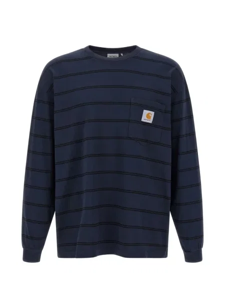 Lung tricou Carhartt Wip albastru
