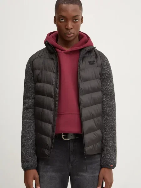 Яке Superdry преходен модел черно