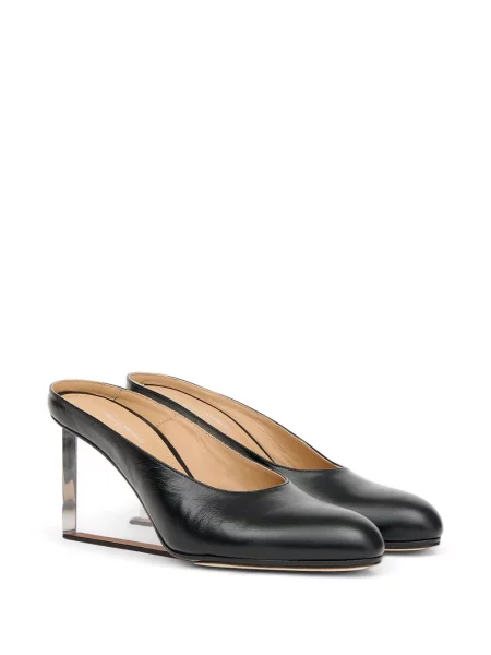 Мюли Maison Margiela с клин ток черно