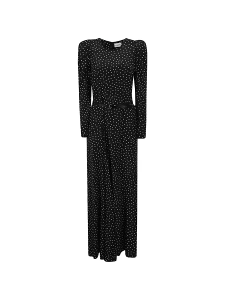 Rochie maxi P.a.r.o.s.h. cu imagine negru