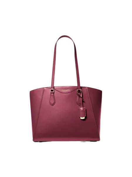 Shopperka Michael Michael Kors skórzana brązowa