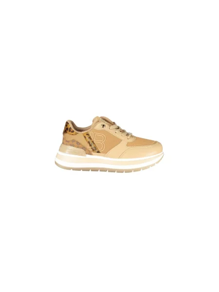 Sneakersy Laura Biagiotti brązowe