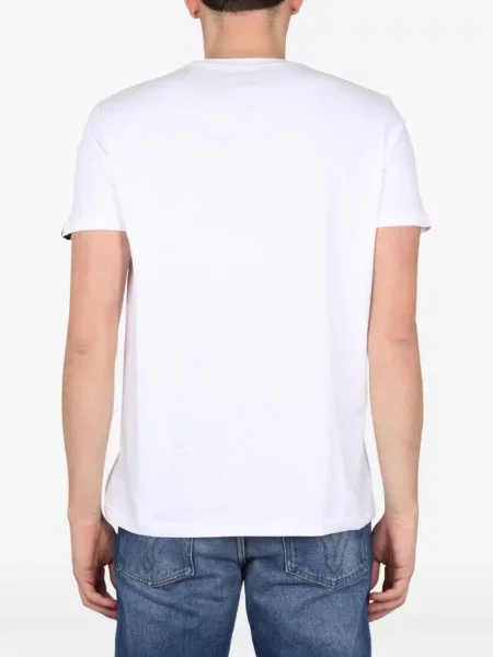 Tricou Alpha Industries cu imagine alb