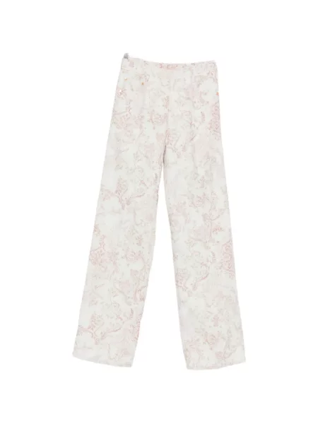 Fustă midi Forte_forte cu model floral până la genunchi