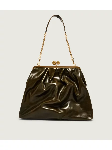 Weekend MaxMara De piele geantă pe umăr Wkamirte Pasticcino | Weekend Max Mara x Robert Rabensteiner