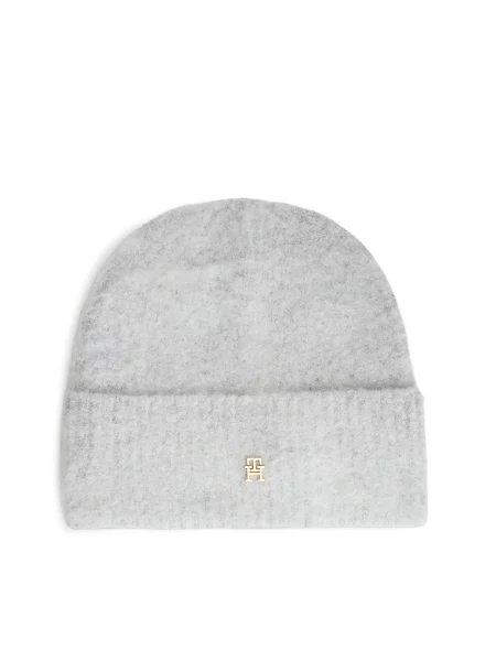 TOMMY HILFIGER Căciulă Elevated Chic deschis gri