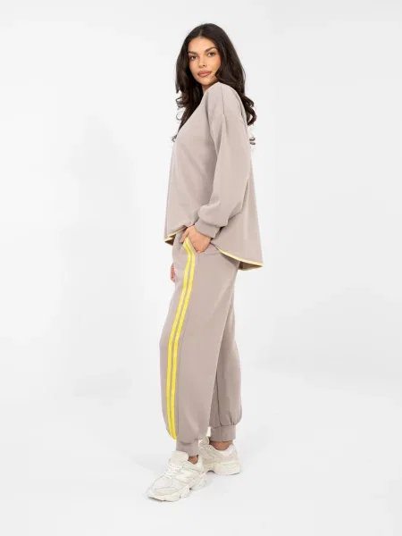 Pantaloni de jogging Rue Paris casual kaki