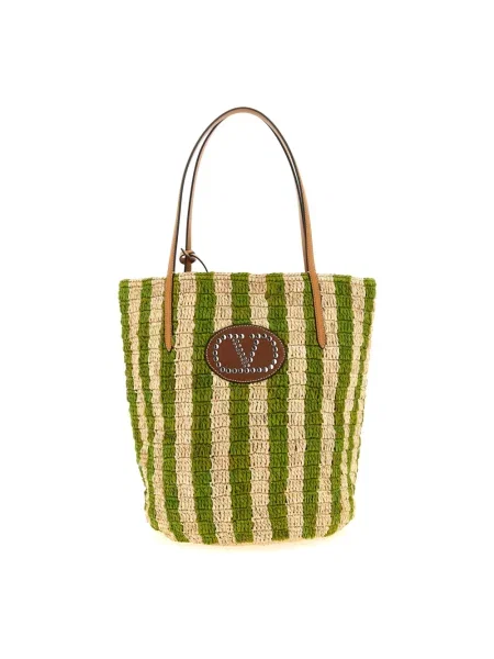 Shopperka Valentino Garavani skórzana