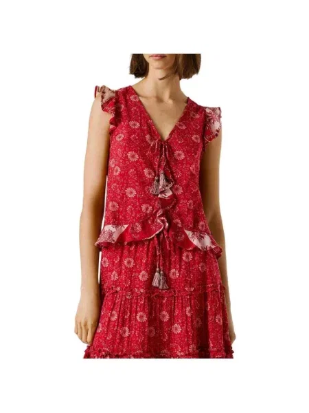 Top Pepe Jeans roșu