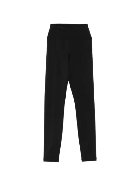 Leggings Sporty & Rich cu imagine negru