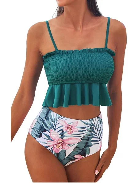 Купальник Cupshe бірюзовий