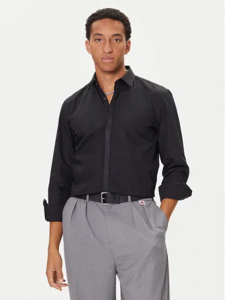 HUGO Риза Keidi черен