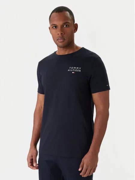 T-shirt z wyhaftowanym logo