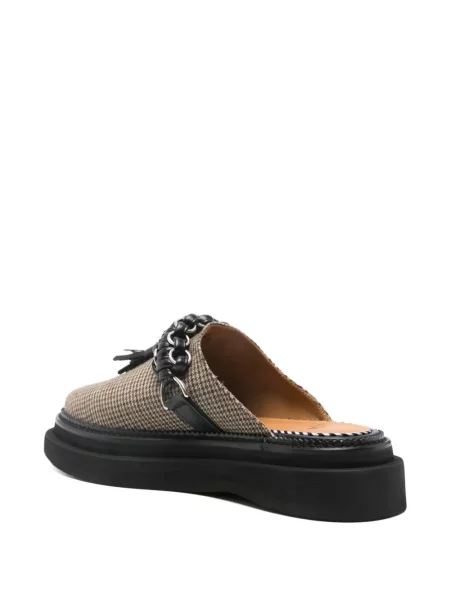 Papuci tip mules Toga Virilis maro