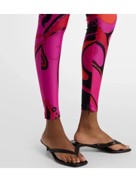 Salopetă Pucci cu gât halter violet