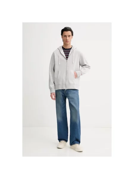 Levi's bluza AUTHENTIC FULL ZIP szara