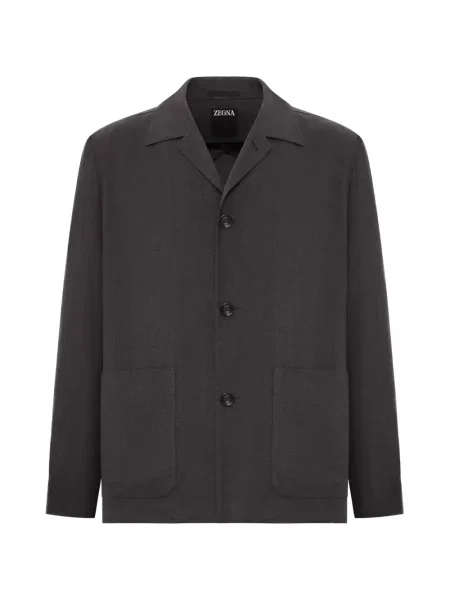 Geacă Zegna de in gri