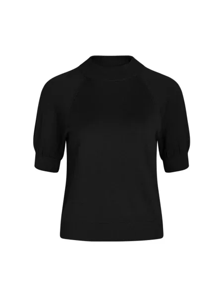Dzianinowy sweter Bruuns Bazaar czarny