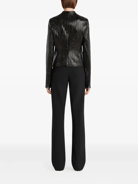 Geanta de piele Courreges negru